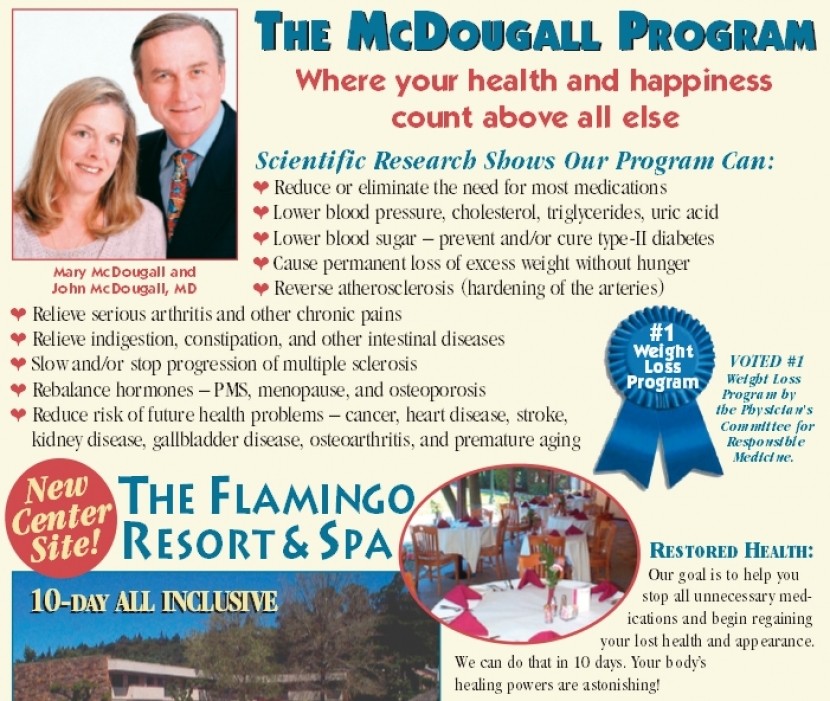 The McDougall 10-day Live-in Program
