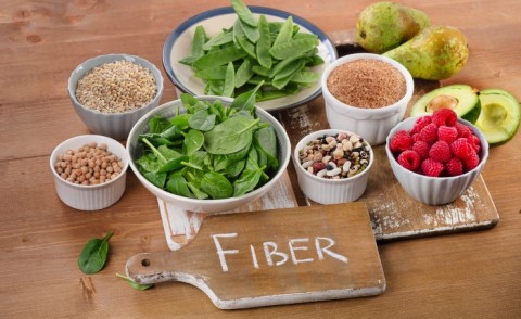 Fiber Rich Foods On Table