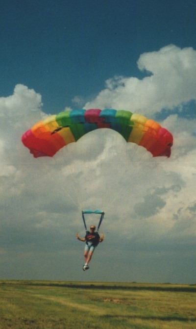 Ken Performing Parachute Landing