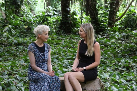 Linda Carney MD interviewed on Maui by Irminne Van Dyken MD
